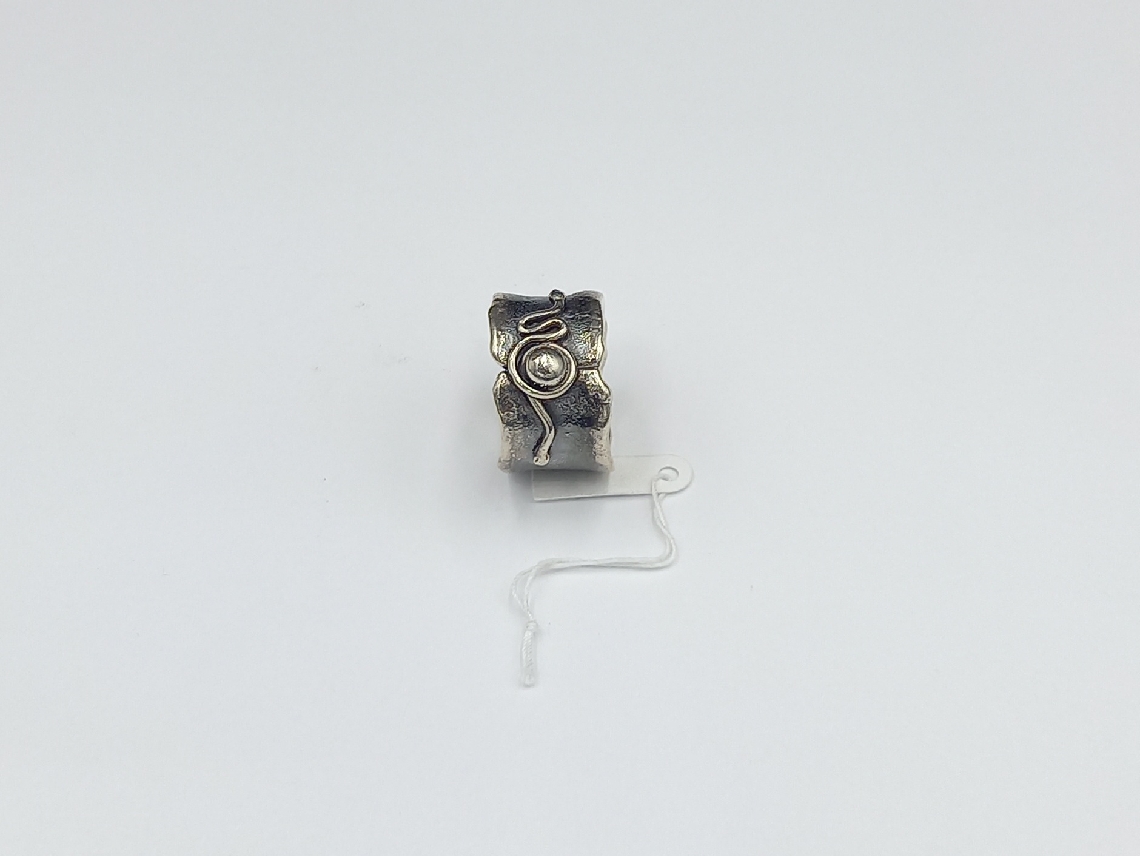 oxidized silver ring