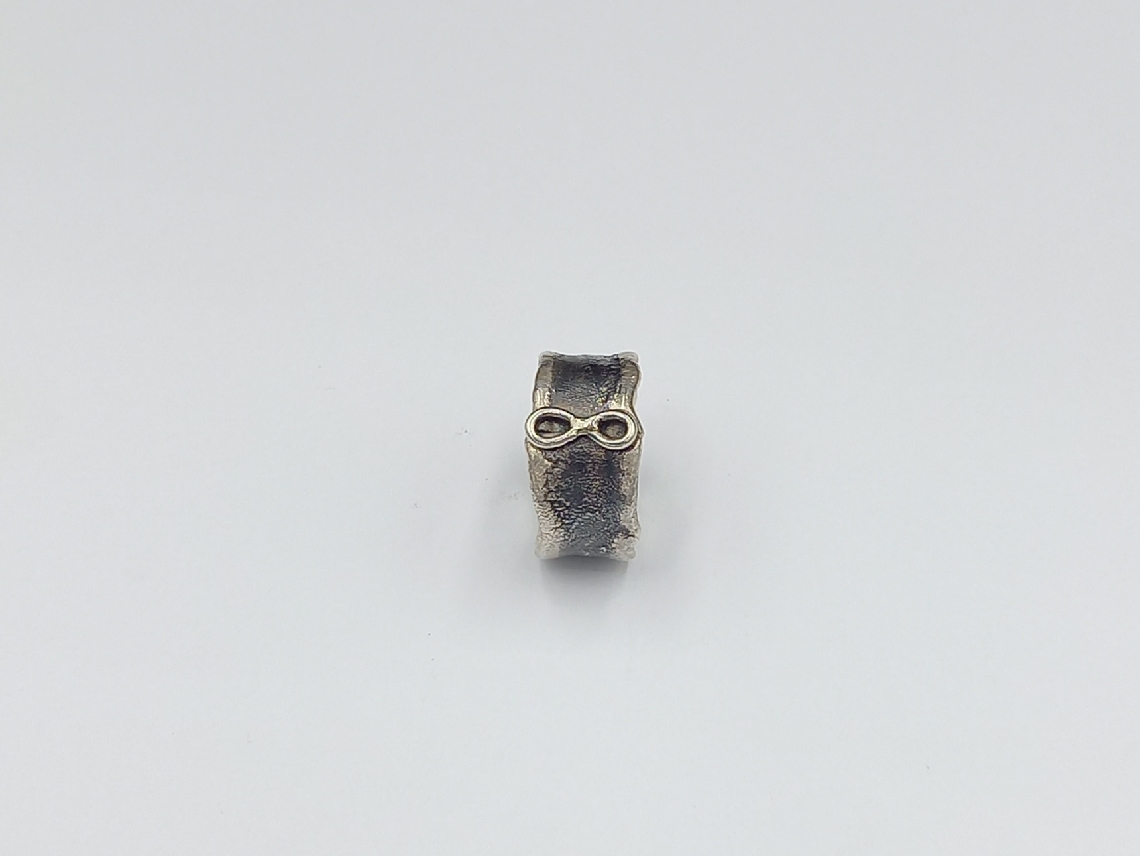 oxidized silver ring