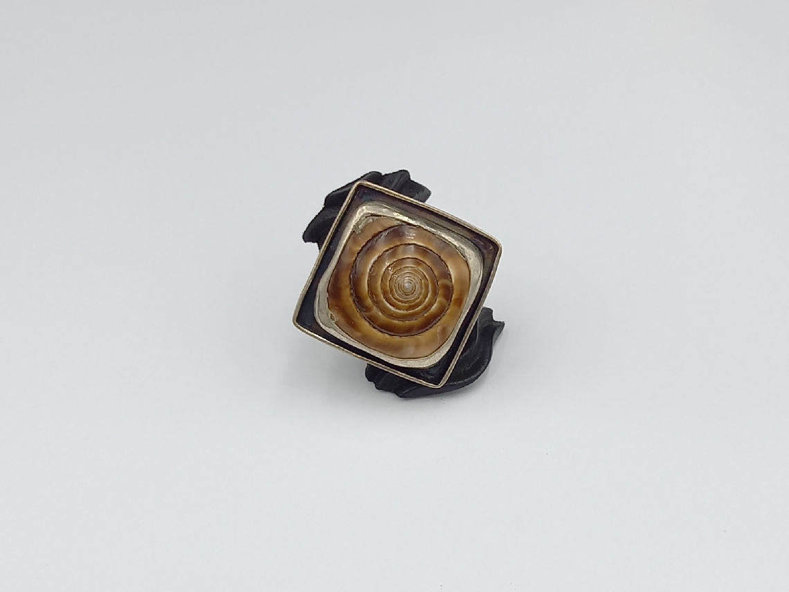 Silver Shell Ring